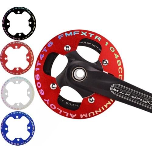 MTB Crank Protector Chainring Protection Cover 32-42T Bicycle Crankset Gear Guard Chainwheel Disc Mountain Bike Accessories