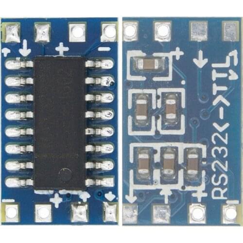 MCU mini RS232 MAX3232 level to TTL level converter board serial converter board module I54