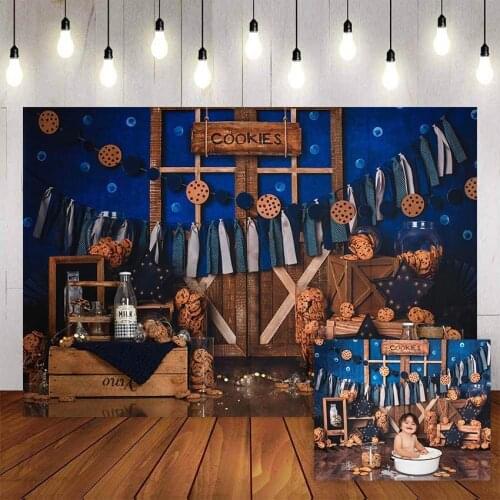 Mehofond Milk biscuits Photography Background Baby shower Cake smash Birthday Party Photocall Photo Studio Backdrops Photo Prop