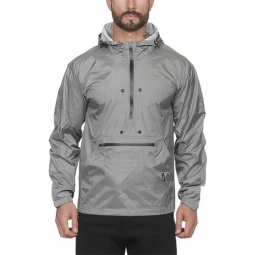 Men Outdoor Quick Dry Sports Jackets Multifunction Breathable Sun protection Hooded Tops Climbing Fitness Fishing Clothing