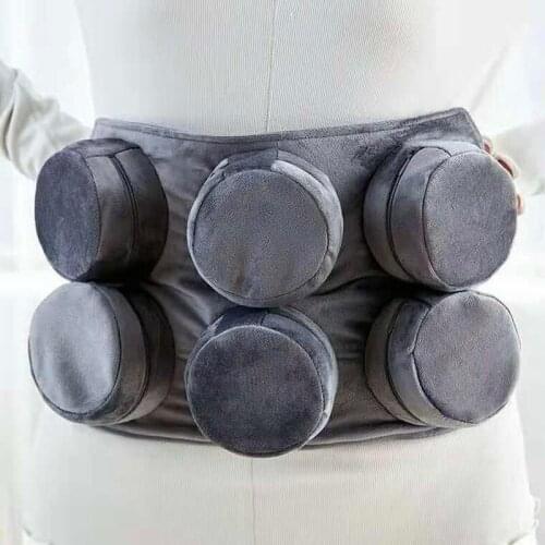 SHARE HO 6 Bag Moxibustion Waist Moxa Box Chinese Heating Therapy Kidney Deficiency Backache Irregular Menstruation Warm Stomach