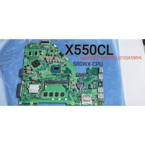 Modesboard X550CL X550VL for ASUS Laptop Modesboard for I3-3130M-CPU 60NB03V0-MB153 Modesboard 100% tested before shipping