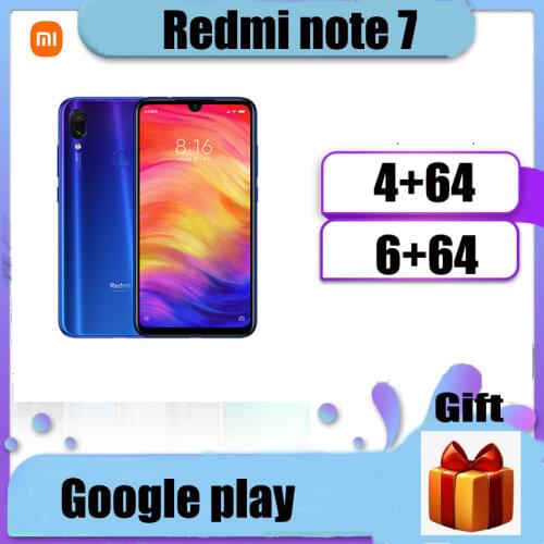 Redmi Note7 Smartphone Android Cellphone 10W Fast Charge 48MP Snapdragon 660AIE 6.3 Inches Face/Fingerprint Recognition 4000mAh