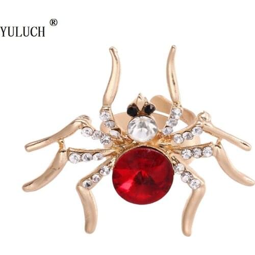 YULUCH Rings With Crystals