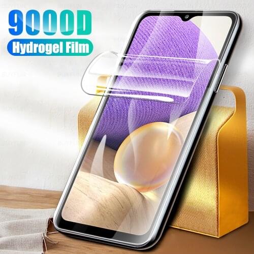 1-3pcs sansung a 32 hydrogel film hd anti-scratch screen protectors film not glass 5g 6.5" for samsung galaxy a32 a 32 32a film