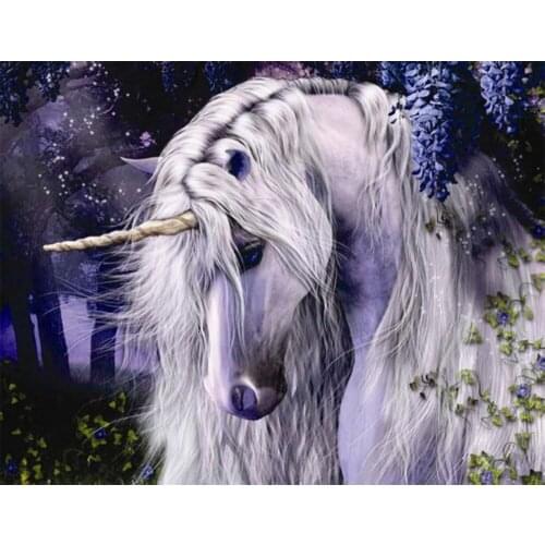 Full Drill DIY Diamond Painting Cross Stitch Dream Unicorn 3D Diamond Embroidery Painting Home Decor Diamond Mosaic Painting