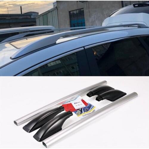 For Mazda CX-7 2007-2011 Aluminum Alloy Luggage Rack Back Holder Side Bars Rail Roof Trim