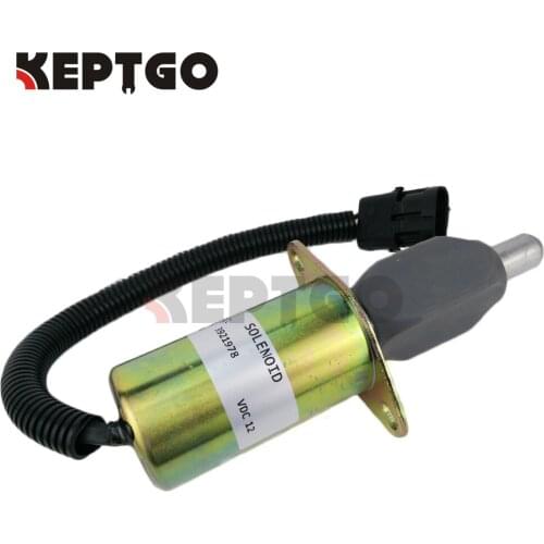 Free Fast Shipping - 12V Fuel Shutoff Solenoid Fits Cummins 6CT 3921978, 3915502, 3918343