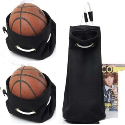 Canvas Sport Training Bag Basketball Rucksack Men Women Drawstring Backpack New
