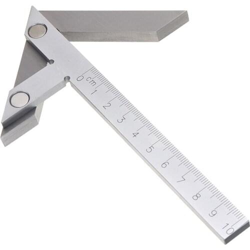 100x70mm Centering Angle Gauge Ruler High Accuracy Protractor Goniometer Measuring Gauging Tools