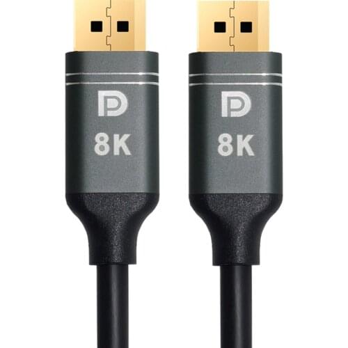 Zihan DisplayPort 1.4 DP to DP Cable 8K 60hz Cable Ultra-HD UHD 4K 144hz 7680*4320 for PC Laptop TV