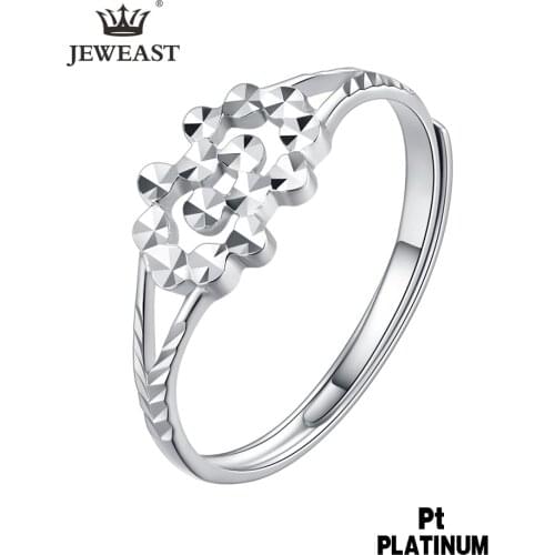 WX Pt950 Pure Gold Ring Real pt950 Solid Gold Ring Good Beautiful Upscale Trendy Classic Party Fine Jewelry Hot Sell New 2020