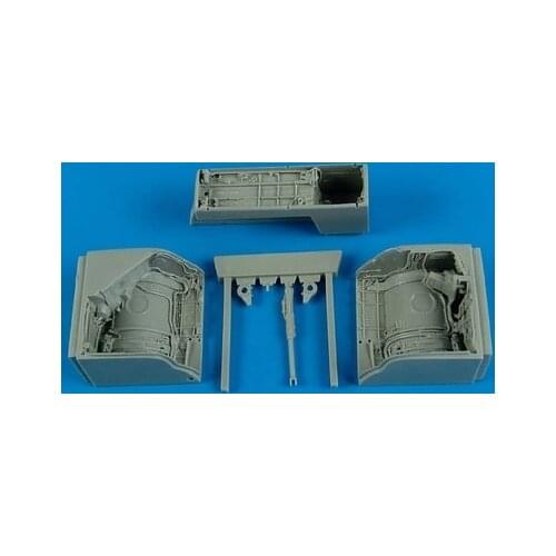 Scenario model MiG mig23 resin wheel warehouse 1:48