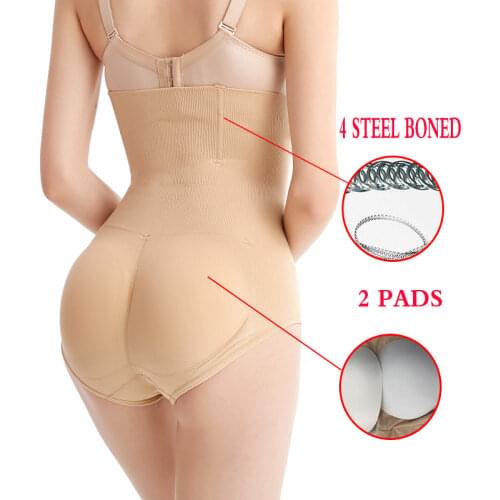 Sexy Underwear Invisible Butt Lifter Booty Enhancer Padded Control Pant Body Shaper Padding Panty Push Up Shapewear Hip Modeling