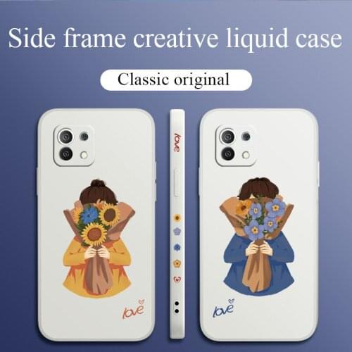 Azalea Bouquet Phone Case For Xiaomi Mi 11 10T 10T Pro 10 S lite Ultra 9T 9 8 Note 10 Pro Poco F3 F2pro X2 Silicone Cover