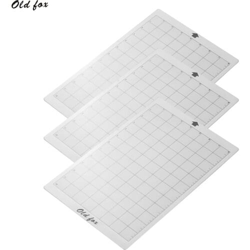 OLD FOX 1/3/5pcs 8in*12inReplacement Cutting Mat Transparent Adhesive Mat for Silhouette Cameo Cricut Explore Plotter Machine
