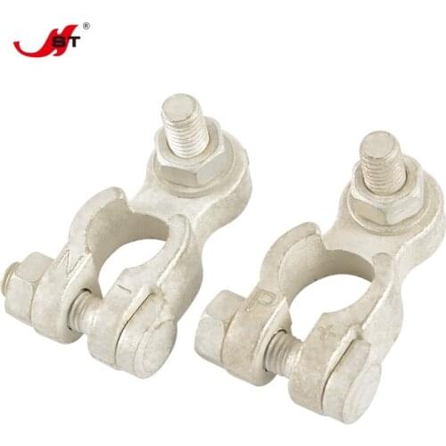 High Quality Heavy Duty Top Positive Negative Copper Tin-Plated Brass Battery Pile Head Battery Connector Clamp Terminal Clamp