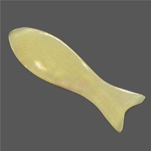 10pc Natural sheep horn SPA Scraping bar Chinese Traditional Acupuncture face Massage Body massager Gua Sha Board Scrape Therapy