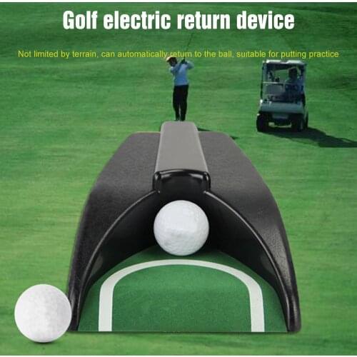 Automatic Golf Ball Training Return Device Golf Automatic Putting Cup Auto Return Machine Putt Training Tool Equipment Practice