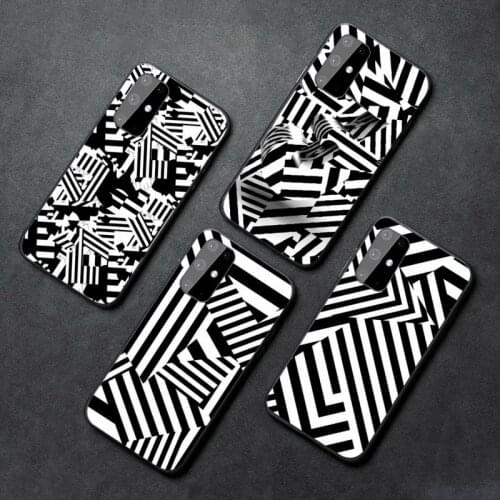 Dazzle Camo 3D Phone Case For Samsung galaxy A S note 6 7 8 9 10 20 30 50 51 70 edge plus lite mobile bags Cover Shell