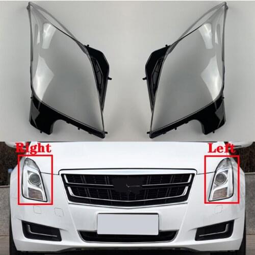 For Cadillac XTS 2013-2017 Car Front Headlight Cover Auto Headlamp Transparent Lampshade light glass Lens Shell