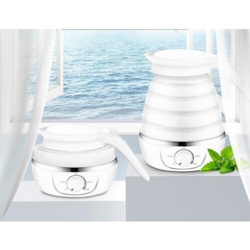 Travel electric kettle portable mini folding automatic heat insulation
