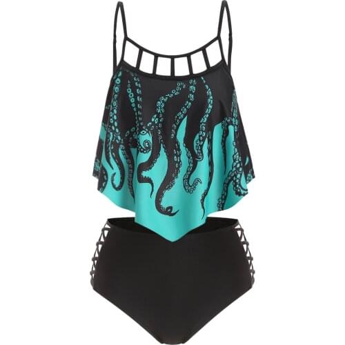 Dressfo Large One-piece Swimwear