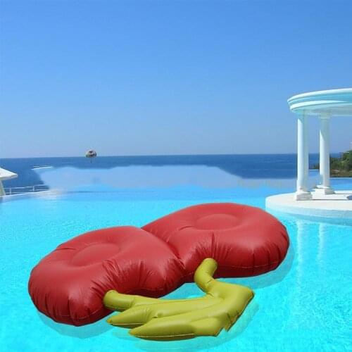 Hot Sale Cherry Giant Inflatable Pool Float for Adults Swimming Ring Mattress Floating Bed Row Beach Pool Party Toys