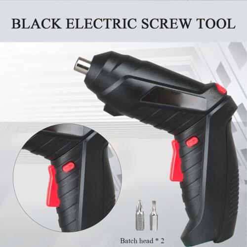 Multifunctional Electric Screwdriver Rechargeable Electric Screwdriver Set Mini Lithium Battery Electric Drill Screwdriver Tools