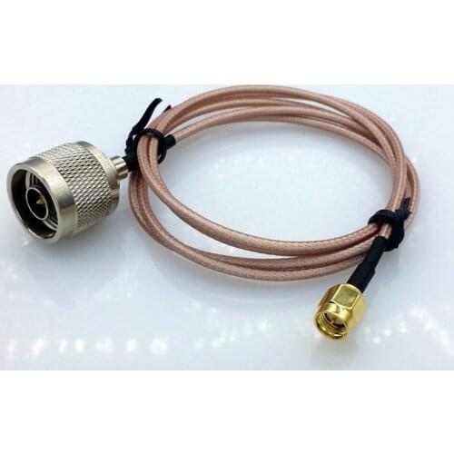 N type male to sma male cable 100cm RG-316 sma to N type Antenna Extension Cable 10pcs/lot