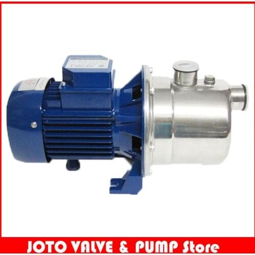 SZ037D 0.5hp Stainless Steel Jet Pump Domestic Water Pump Self Suction Centrifugal Booster Pressure 220V Water Jet Pump