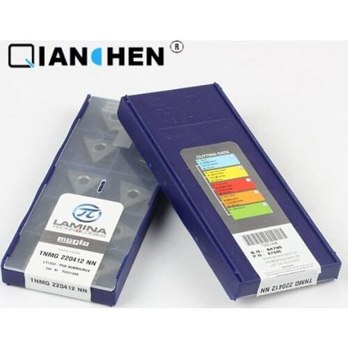 Genuine original high quality high-performance LAMINA TNMG 220412 NN LT1000 (10pcs/lot) tungsten Carbide Cutting tools inserts