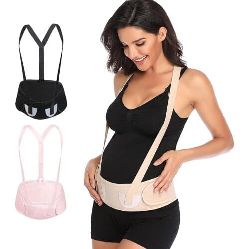 Pregnant Women Belts Breathable and Thin Prenatal Maternity Pregnant Elastic Support Belt During Pregnancy 80-110cm Belts