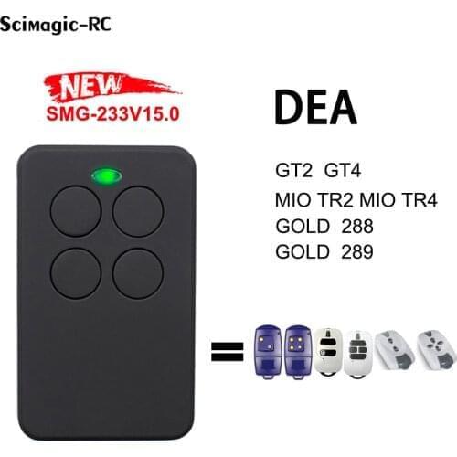 Remote Control Automatic Door DEA GT2 GT4 MIO TR2 MIO TR2N MIO TR4 MIO TR4N Garage Command Rolling Code Pilot 433.92 MHZ