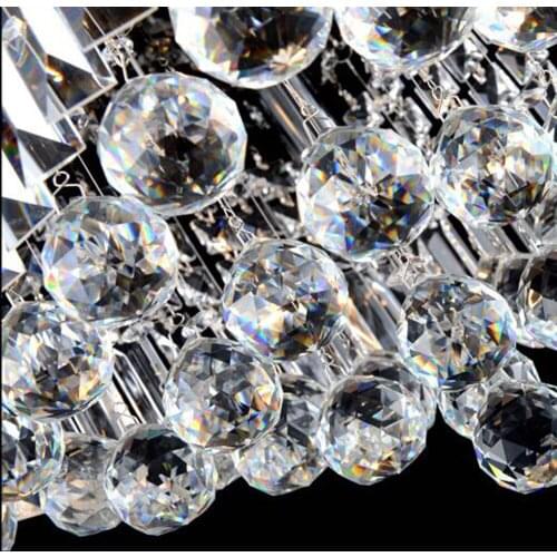 Nordic hanging lamp crystal LED pendant lights bedroom industrial lamp