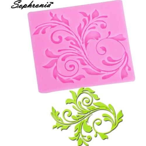 Sophronia 1pcs Shape UV Leaf Resin Jewelry Silicone Mold Silicone Resin Mold Jewelry Making DIY CraftF1218