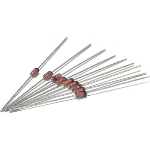 100PCS 1/2W Zener diode BZX55C 0.5W 2V0 2V2 2V4 2V7 3V0 3V3 3V6 3V9 4V3 4V7 5V1 5V6 6V2 6V8 7V5 8V2 2.2/2.4/2.7/3.3/3.6/3.9/4.3V