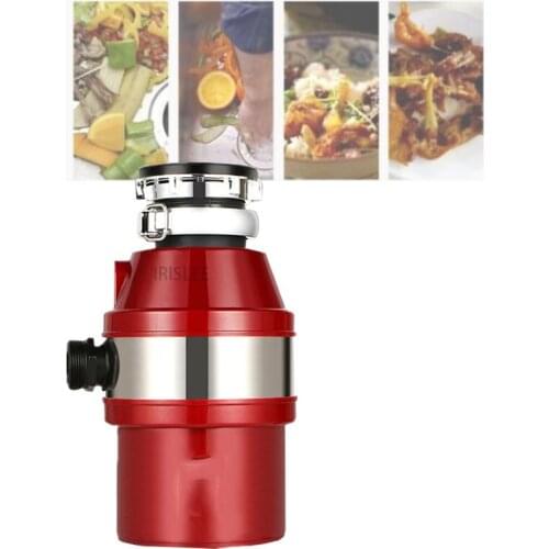 Food Waste Disposer Household Kitchen Smart Food Residue Shredder Garbage Disposer Stainless Steel Kitchen Utensils Sewer