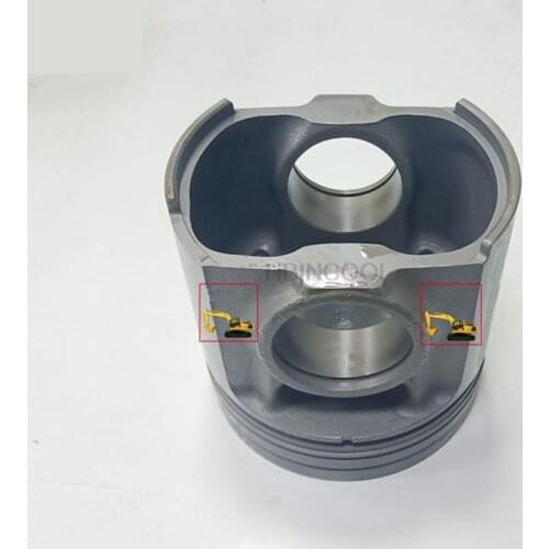 For Komatsu 400-6 Excavator Parts 6152-32-2510 Engine Piston Assembly High Quality Parts Free Shipping Excavator Accessories