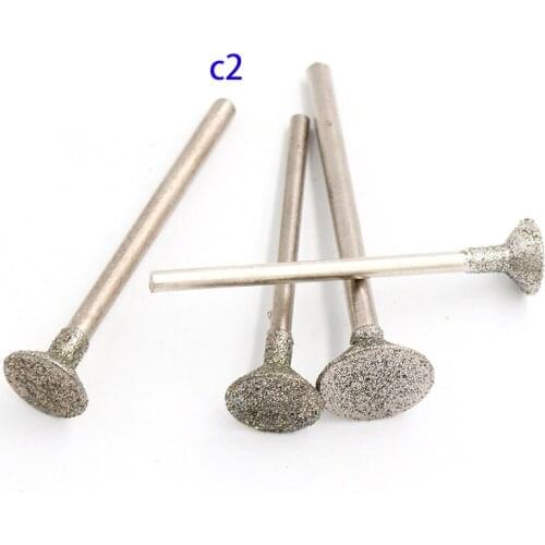 10pcs C2 Grinding head Diamond Grinding head Jade carving Cutting line Brick carving Tools