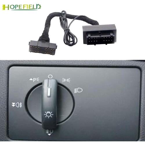 Car headlight switch sensor automatic far light controller auto headlight adjuster kit module accessories for focus 2 mk2 mk3