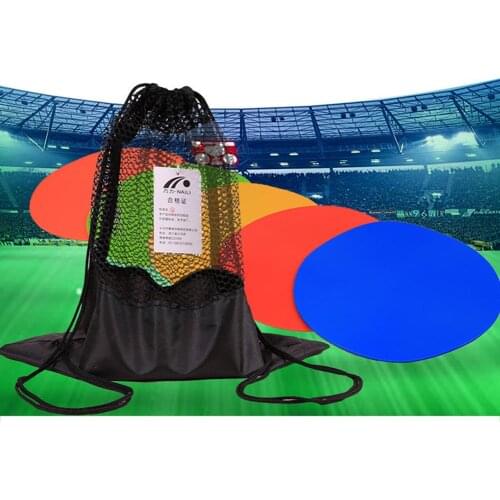 Football Training Mark Plates Soft PVC Sport Exercise Traffic Plate Athletes Physical Strength Training Pads Marks