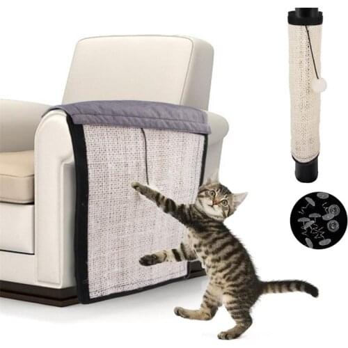 Cat Scratcher Pad Sisal Toy Sofa Furniture Protective Cover Cat Claw Care Products Cat Scratcher Invisible Nails Pet Supplies