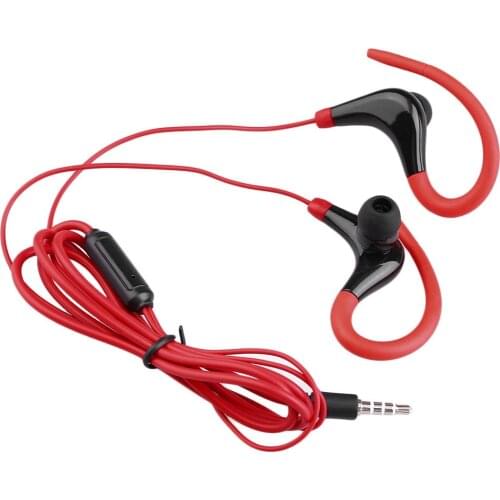 Fashion Ear Hook Sports Running Headphones KY-010 Running Stereo Bass Music Headset for Many Mobile Phone AUX Noise Cancelling