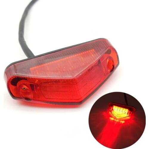 Motorcycle LED Tail Light&Rear Fender Brake Stop Enduro taillight MX Trail Supermoto