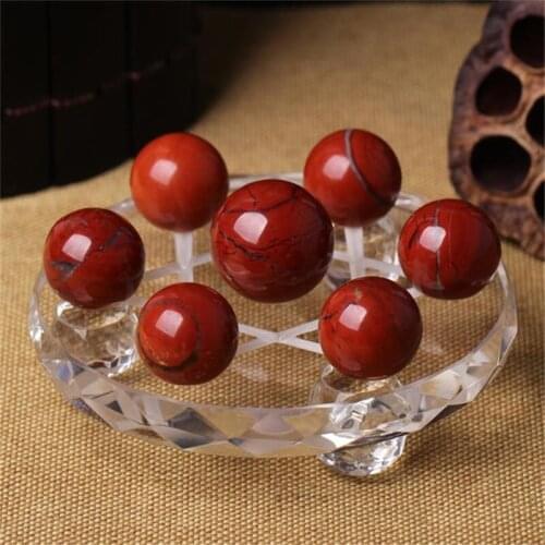 Natural Crystal Mineral Jewelry A Set Of Seven-Star Ball Citrine Guardian Health Healing Stone Repair Home Decor Collection Gift