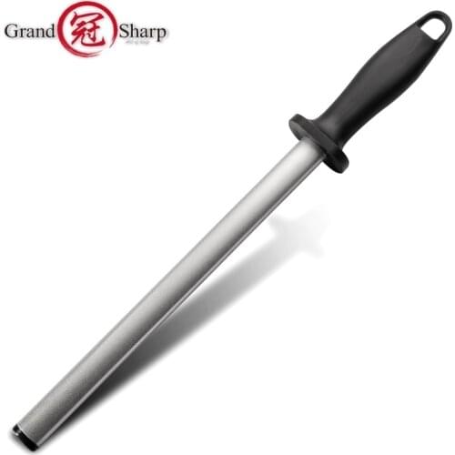 Professional Knife Sharpener Diamond Sharpening Steel Rod ABS Handle Chef Knife Sharpener Kitchen Accessories Cooking Tools NEW