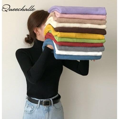 Женские свитера и кардиганы QUEECHALLE China At AliExpress