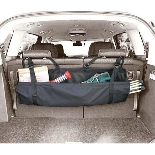 Universal Car Storage Organizer Trunk Bag Toys Food Storage Truck Cargo Container Bags Black Car Stowing Tidying New