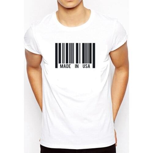 Funny Made in USA patriot cotton t shirt for men Boyfriend Top summer shirt graphic tees hipster tumblr